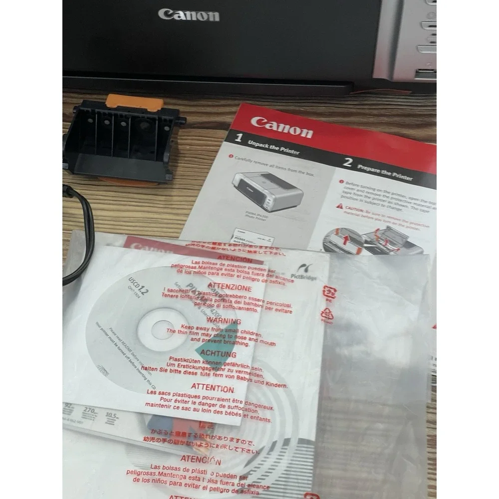 Canon PIXMA IP4200‎ Digital Photo Inkjet Printer Works